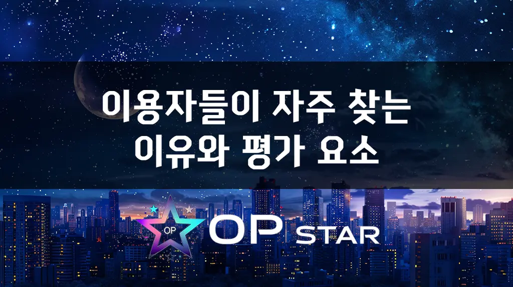 이용자들이 자주 찾는 이유와 평가 요소